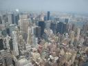 Udsigt over Manhattan fra Empire State Building