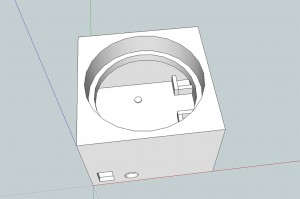 Den færdige 3D model