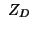 $  Z_D
$
